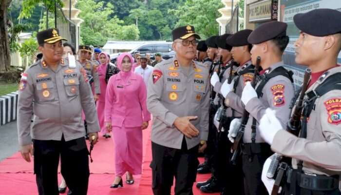 Kunker ke Polres Rote Ndao, Kapolda NTT Minta Perkuat Sinergitas TNI-Polri Jaga Stabilitas Wilayah Perbatasan