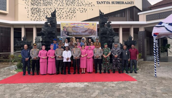 Resmikan Gedung Pelayanan Terpadu Tantya Sudhirajati Polres Rote Ndao, Kapolda NTT Minta Jaga Hati dan Sikap Layani Masyarakat