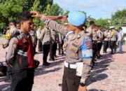 Polres Sumba Timur Lakukan Gakktiblin, Wujudkan Anggota Polri Disiplin dan Profesional