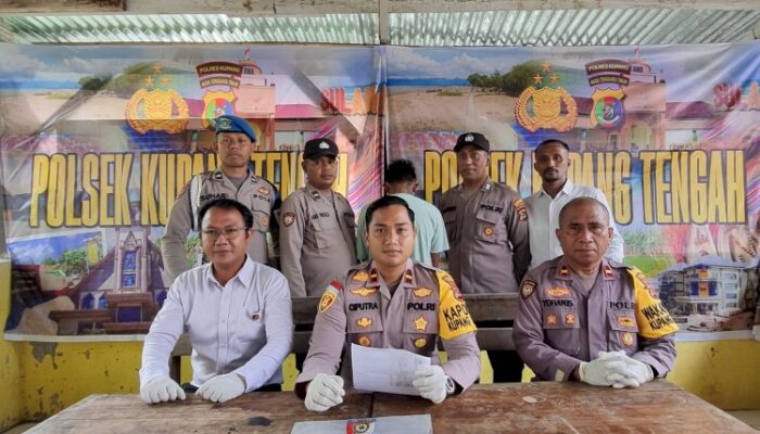 Polsek Kupang Tengah Amankan Dua Pelaku dan Sita Delapan Unit Ponsel Curian