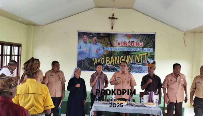 Gubernur NTT Resmikan Koperasi Tani Kebun Merah Putih di Kupang, Tingkatkan Ekonomi dan Kesejahteraan Petani