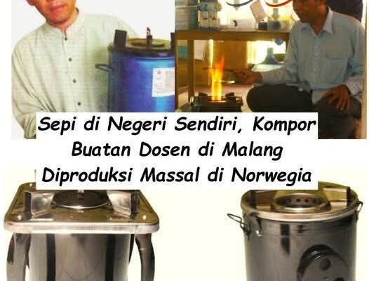 Sepi di Negeri Sendiri, Kompor Buatan Dosen di Malang Diproduksi Massal di Norwegia