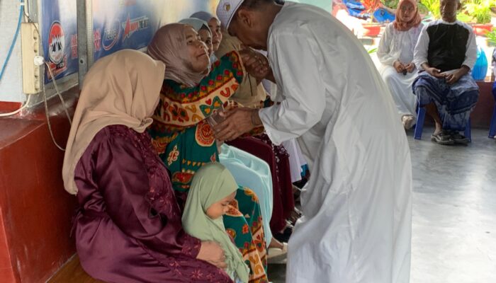 Warga Binaan Lapas Kelas IIA Waingapu Berbagai Sukacita Saat Rayakan Idul Fitri Bersama Keluarga