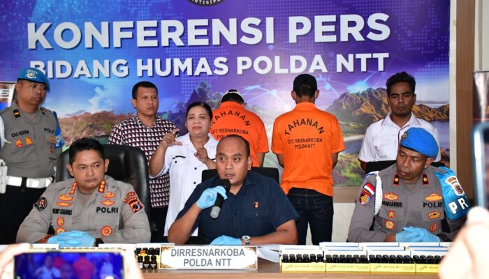Polda NTT Ungkap Jaringan Pemasok Obat Poppers, Tangkap di Jakarta dan Surabaya