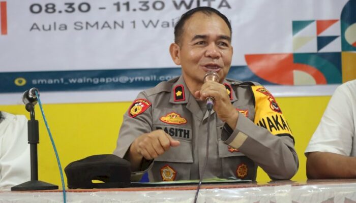 Waka Polres Sumba Timur Ingatkan Pelajar SMAN 1 Waingapu, Perundungan Bermula Dari Candaan Hingga Merusak Mental