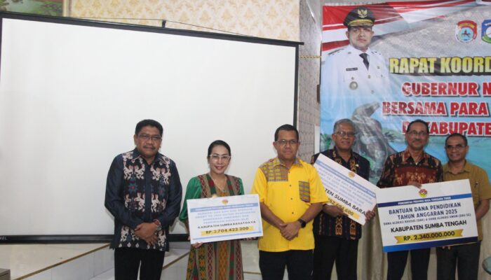 Gubernur NTT Minta Pimpinan Empat Kabupaten Satukan Pandangan Bangun Kawasan Terpadu Pulau Sumba