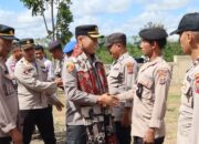 Kunjungi Polsek Jajaran, Kapolres Tekankan Pentingnya Semangat Sinergitas Jaga Kamtibmas