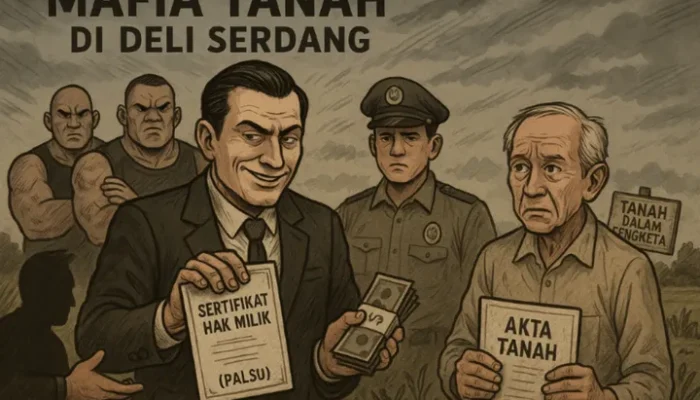 Mafia Tanah di Deli Serdang Disorot Gemskor, DPRD Diduga Terlibat