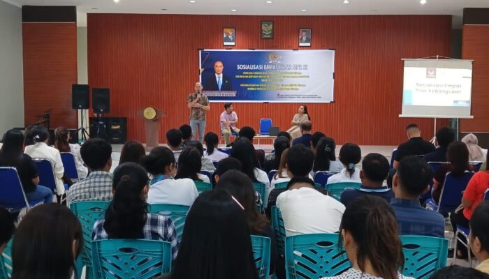 Sosialisasi Empat Pilar MPR RI, DPR RI Viktor Laiskodat Ajak Generasi Muda Jaga Keutuhan NKRI