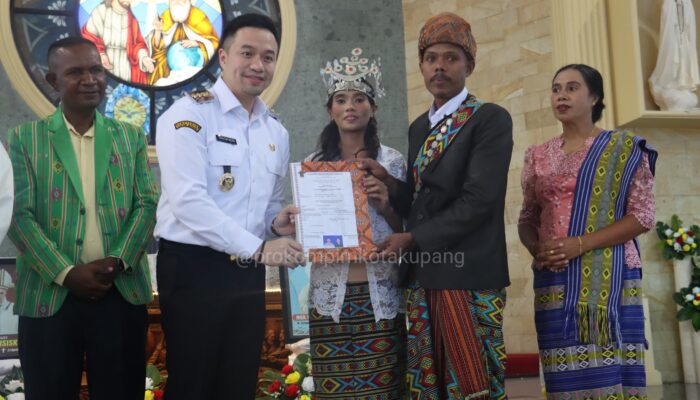 Program Nikah Massal, Pemkot Kupang Jamin Warga Mudah Akses Layanan Publik dan Jaminan Sosial