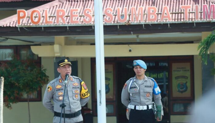 Antisipasi Aksi Premanisme, Polres Sumba Timur Lakukan Patroli Cipta Kondisi