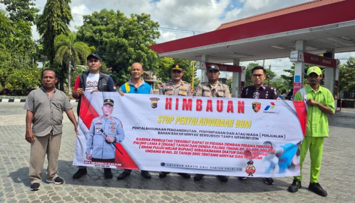 Kapolres Sumba Timur Ajak Masyarakat Awasi Penyaluran BBM Subsidi