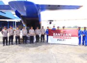 Polri Salurkan Bantuan Kemanusiaan Bagi Korban Banjir Bandang dan Longsor di Nagekeo, NTT